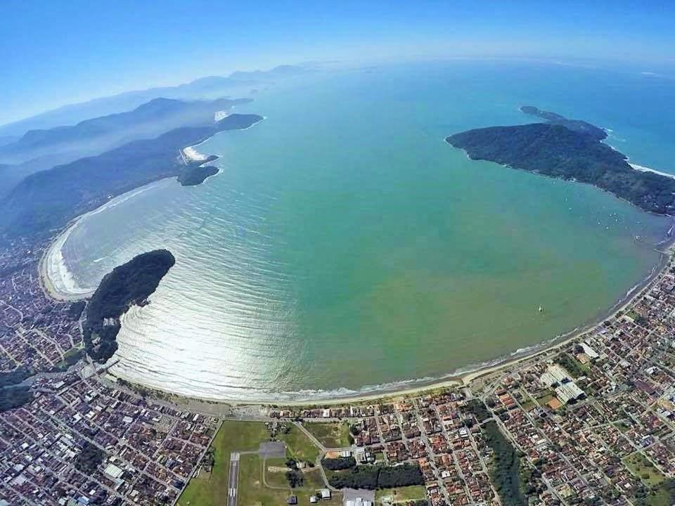 Apartamento Praia Centro Ubatuba Buitenkant foto